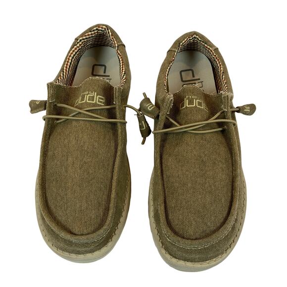 Hey Dude Wally Nut Men's Slip On Casual Shoes Size 9 - Picture 3 of 7